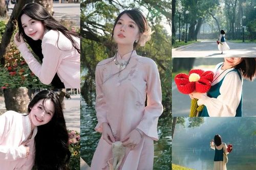 Lịch trình các 'nàng thơ' cuối năm: Chụp ảnh áo dài ở Hồ Gươm, ngắm hoa cỏ ở công viên