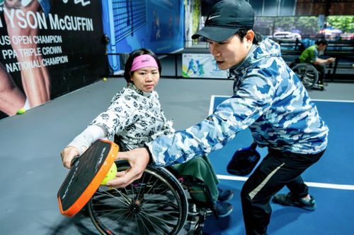 Tổng thư ký Paralympic nói lý do pickleball hợp người khuyết tật Việt