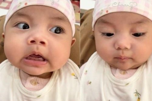 Clip em bé 4 tháng tuổi 'tập hát' khiến dân mạng mê mẩn