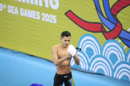 Kỷ lục gia Việt Nam tiếp tục thống trị 100 m bơi ếch ở SEA Games