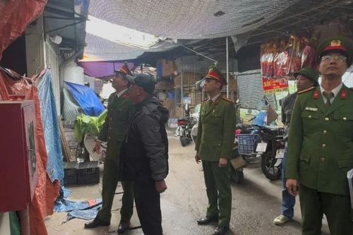 Tăng cường công tác phòng cháy tại các chợ dân sinh dịp cuối năm, cận Tết