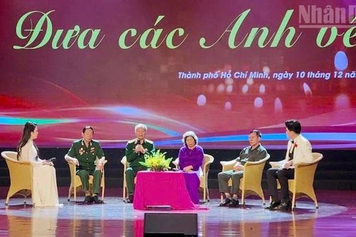 'Đưa các anh về' - Hành trình tri ân từ trái tim