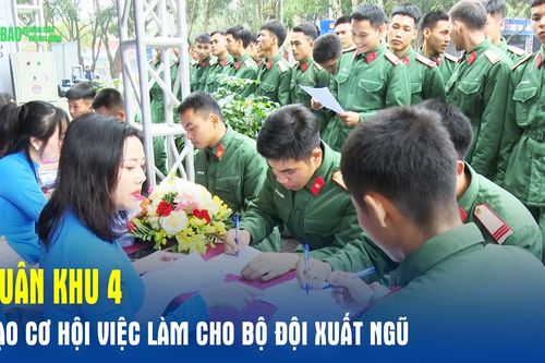 Quân khu 4 tạo cơ hội việc làm cho bộ đội xuất ngũ