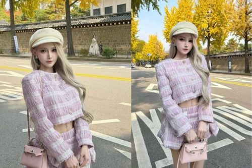 Jenny Yến 'hớp hồn' người đối diện khi thả dáng giữa mùa thu vàng xứ Hàn