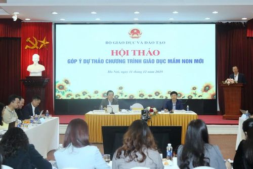 Góp ý hoàn thiện Dự thảo Chương trình giáo dục mầm non mới