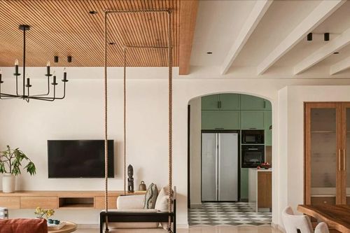 Thiết kế phóng khoáng kết hợp phong cách hiện đại nhưng vẫn đậm chất truyền thống