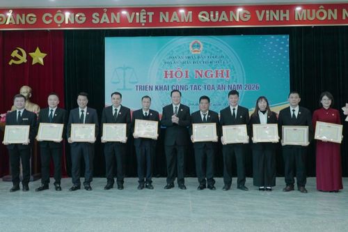 Tòa án tỉnh Sơn La triển khai phong trào thi đua năm 2026