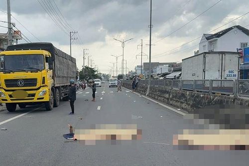 Hai người tử vong tại chỗ sau cú tông của xe máy trên quốc lộ