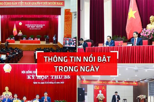 Nghệ An: Thông tin nổi bật ngày 11/12