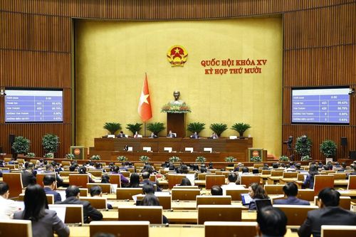 Quốc hội biểu quyết về chủ trương đầu tư Chương trình mục tiêu quốc gia chăm sóc sức khỏe, dân số và phát triển
