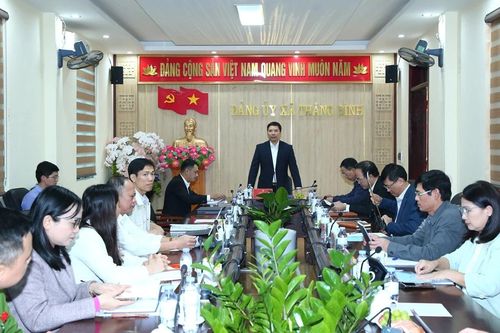 Phó Bí thư Thường trực Tỉnh ủy Nguyễn Hồng Phong thăm, làm việc tại xã Thăng Bình