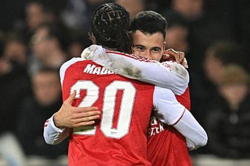 Arsenal thắng thuyết phục 3-0, Madueke rực sáng tại Cúp C1