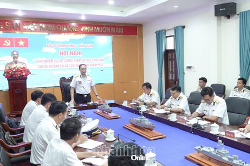 Vùng 4 Hải quân tiếp tục triển khai 'Chiến dịch Quang Trung' xây 6 căn nhà cho người dân xã Suối Hiệp