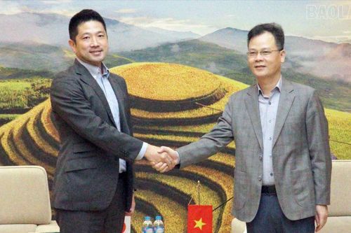 Phó Chủ tịch UBND tỉnh Nguyễn Thành Sinh tiếp xã giao Đoàn công tác của Đại sứ quán Nhật Bản tại Việt Nam