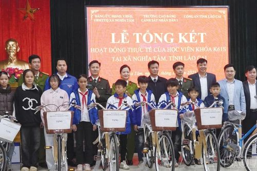 834 học viên khóa K61S hoàn thành chương trình hoạt động thực tế
