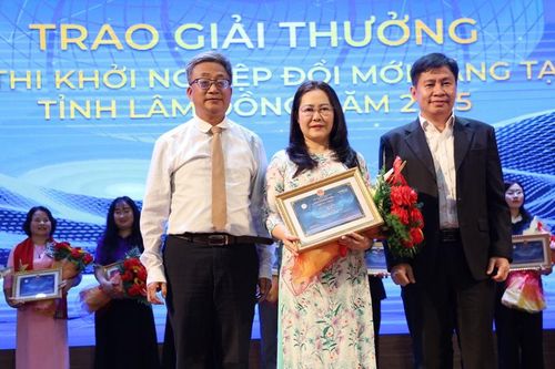 Trao giải Hội thi Khởi nghiệp đổi mới sáng tạo Lâm Đồng 2025