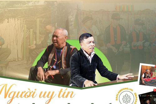 Người uy tín chung sức xây dựng nông thôn mới