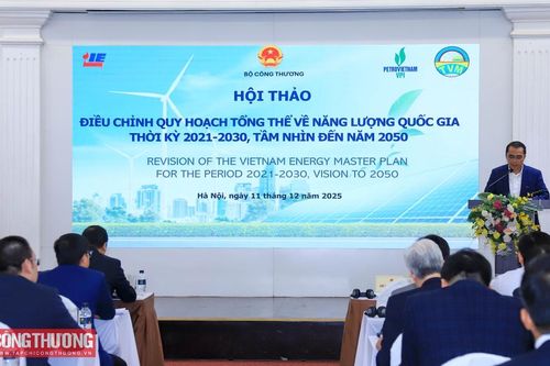 Điều chỉnh quy hoạch năng lượng quốc gia gắn với các mục tiêu kinh tế - xã hội - môi trường