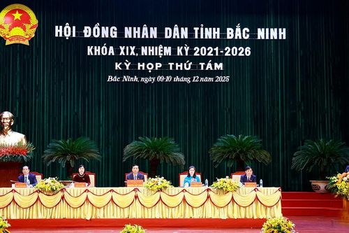 Kỳ họp thứ Tám, Hội đồng nhân dân tỉnh Bắc Ninh Khóa XIX Quyết tâm tăng trưởng 12,5 - 13% bằng những động lực then chốt