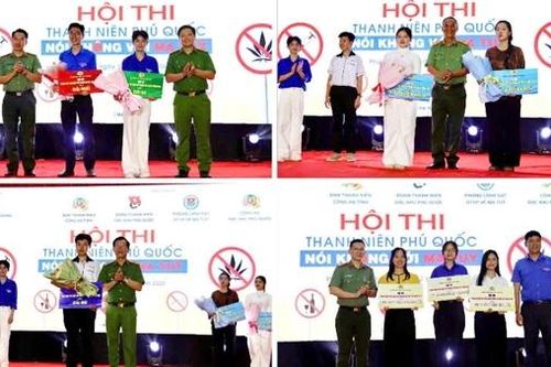 Sôi nổi Hội thi 'Thanh niên Phú Quốc nói không với ma túy'