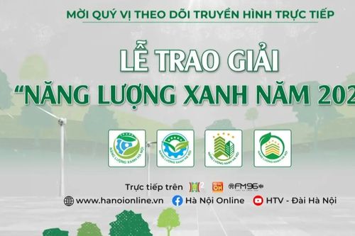 Lễ trao giải Năng lượng xanh TP. Hà Nội năm 2025
