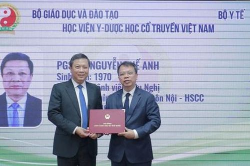 Trao quyết định bổ nhiệm chức danh phó giáo sư ngành Y