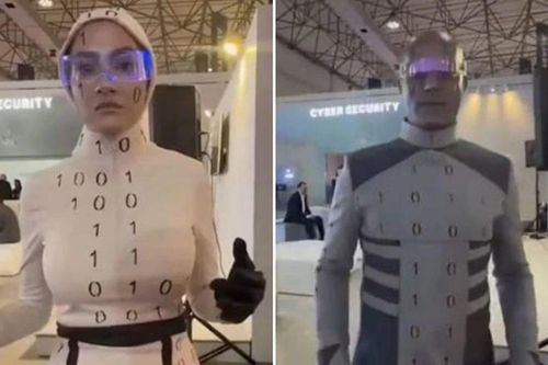 Sự thật về 'robot hình người' gây xôn xao ở Iran: Hóa ra là người thật cải trang
