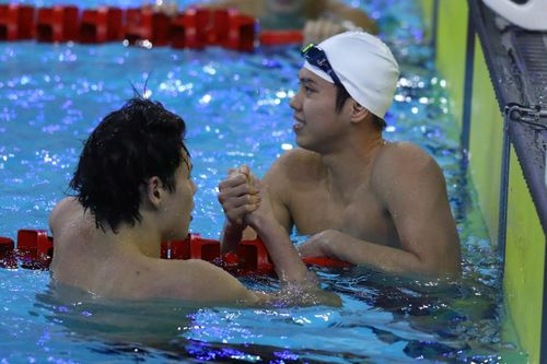 Em trai Ánh Viên giành vàng SEA Games