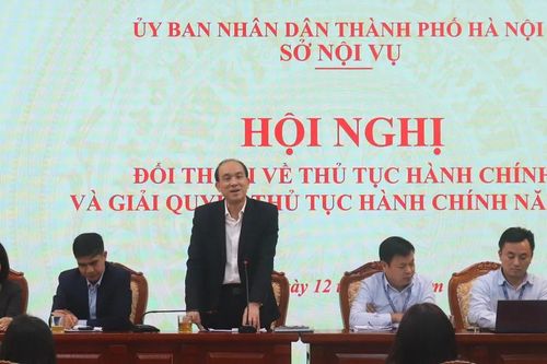 Hà Nội: đối thoại với hàng trăm doanh nghiệp, tổ chức về giải quyết thủ tục hành chính