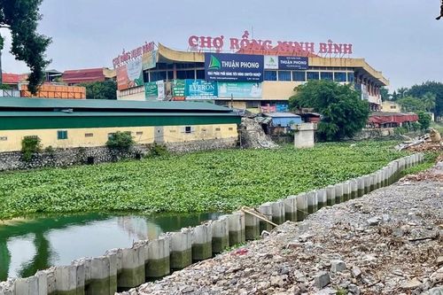 Ninh Bình: Chính thức phá dỡ chợ Rồng phục vụ dự án