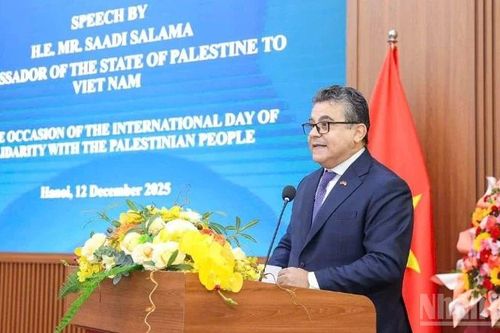 Kỷ niệm Ngày Quốc tế Đoàn kết với nhân dân Palestine tại Việt Nam