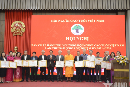 Hội Người cao tuổi Việt Nam phát huy tốt tinh thần 'Tuổi cao - Gương sáng'