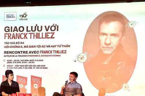 Nhà văn Franck Thilliez: Từ kỹ sư công nghệ thành nhà văn trinh thám hàng đầu nước Pháp