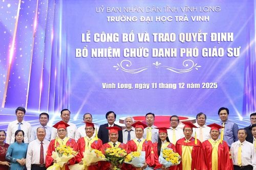 Trường Đại học Trà Vinh có thêm 5 Phó Giáo sư