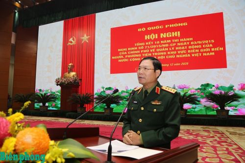 Tổng kết 10 năm thực hiện Nghị định về quản lý hoạt động của người, phương tiện trong khu vực biên giới biển
