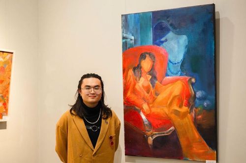 Họa sĩ trẻ Nguyễn Đức Thắng: 'Nghệ thuật chỉ thực sự sống khi người nghệ sĩ không ngừng mở rộng giới hạn của chính mình'