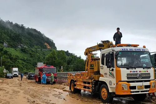 Sạt lở đường bộ tại Khánh Hòa và Lâm Đồng đã được xử lý cơ bản