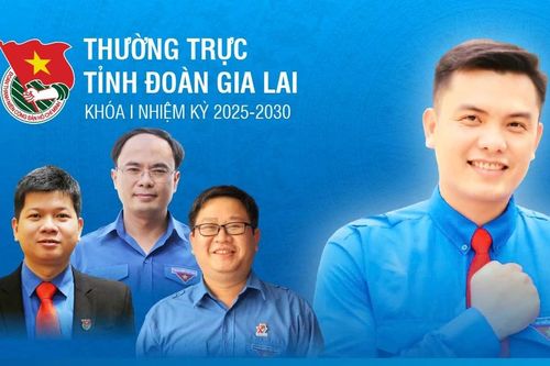 Thường trực Tỉnh Đoàn Gia Lai khóa I, nhiệm kỳ 2025-2030