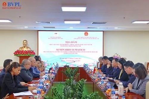 Tọa đàm giữa VKSND Thành phố Hà Nội và Viện kiểm sát tối cao Cuba