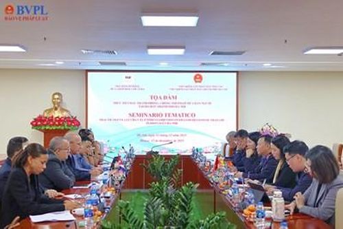 Tọa đàm giữa VKSND Thành phố Hà Nội và Viện kiểm sát tối cao Cuba