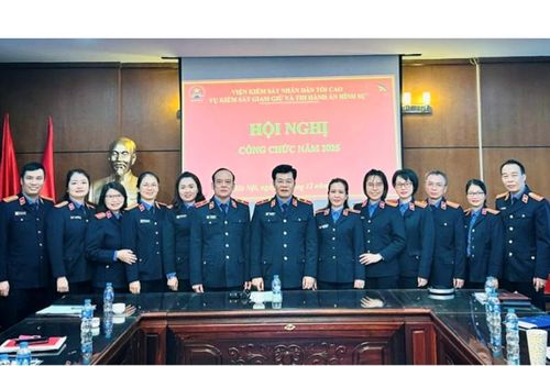 Vụ 8, VKSND tối cao tổ chức Hội nghị công chức năm 2025