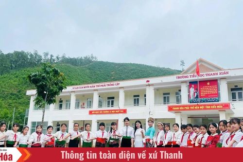 Xã Thanh Quân đưa trang phục Thái vào trường học