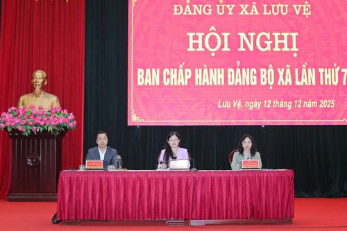 Năm 2026, xã Lưu Vệ phấn đấu tốc độ tăng tổng giá trị sản phẩm trên địa bàn đạt 11%
