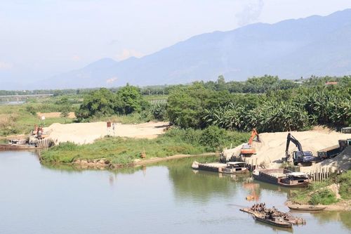 Gỡ vướng khai thác cát, sỏi làm vật liệu xây dựng