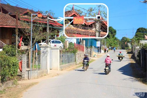 Camera giám sát an ninh góp phần giữ bình yên bản làng