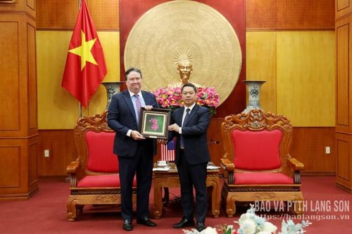 Tiếp xã giao Đoàn công tác Đại sứ quán Hoa Kỳ tại Việt Nam