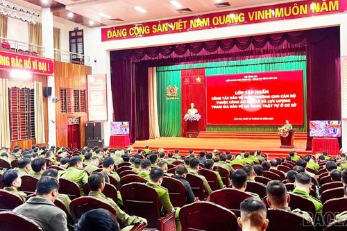 Công an tỉnh tổ chức tập huấn công tác bảo vệ hiện trường cho cán bộ cơ sở