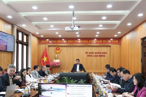 Lâm Đồng họp bàn về tiến độ triển khai 2 dự án khu du lịch Đankia - Suối Vàng và núi Sa Pung