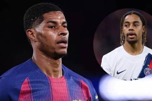 MU cân nhắc đổi Rashford lấy sao trẻ Barcola của PSG?