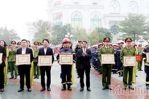Thực tập phương án chữa cháy và cứu nạn, cứu hộ cấp tỉnh